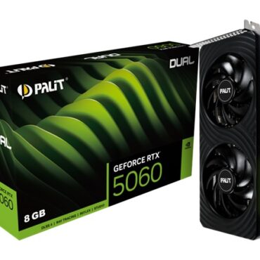 Palit GF RTX5060 Dual, 8GB GDDR7