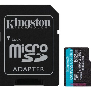 Kingston 512GB microSDXC + Adapter, SDCG4/512GB