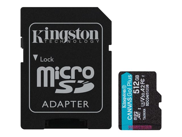 Kingston 512GB microSDXC + Adapter, SDCG4/512GB
