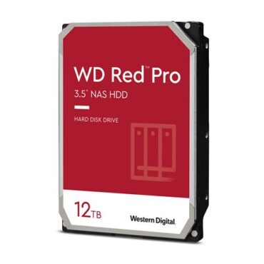 WD Red Pro 12TB 6Gb/s SATA HDD, WD122KFBX