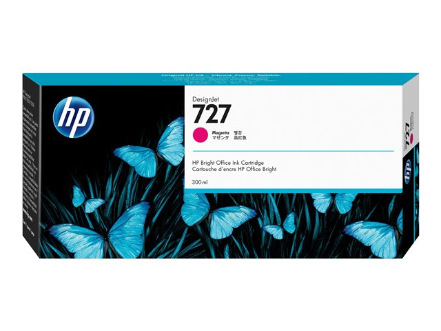 HP 727 300-ml Ink Cartridge Magenta, F9J77A - Slika 2