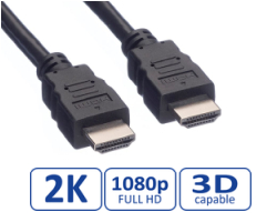 Roline VALUE HDMI kabel, HDMI M - HDMI M, 5.0m