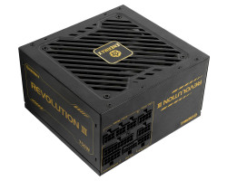 Enermax 750W Revolution III, ATX 3.1, 80+ GOLD, modularno, 3×PCIe, 9×SATA, 24-pina, 120mm ventilator - Slika 8