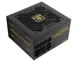 Enermax 850W Revolution III, ATX 3.1, 80+ GOLD, modularno, 3×PCIe, 9×SATA, 24-pina, 120mm ventilator - Slika 8