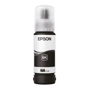 Epson 108 EcoTank Black Ink Bottle, C13T09C14A