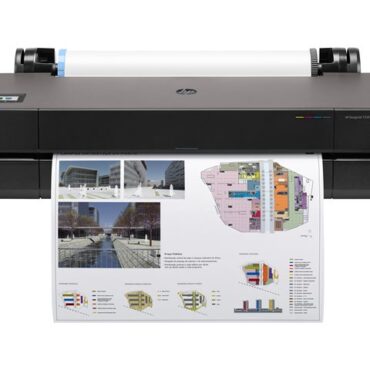 HP DesignJet T250 24" Printer 2025, 5HB06D#B19