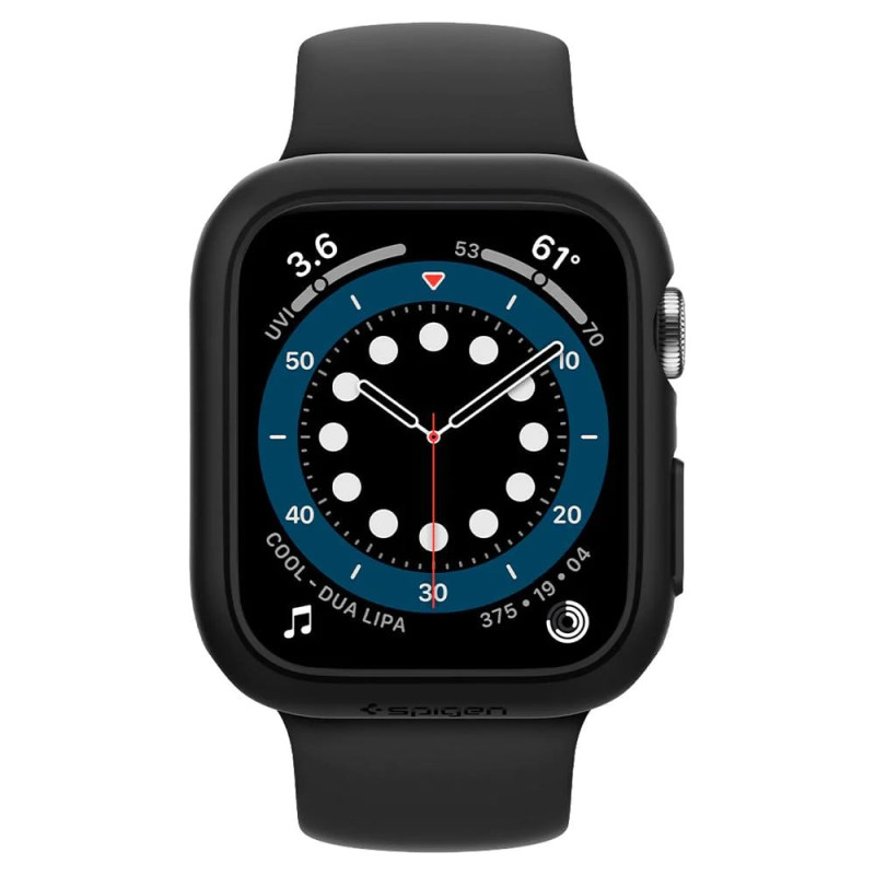 Spigen Thin Fit, zaštitna maska za Apple pametni sat, crna - Apple Watch SE 2022/6/SE/5/4 (44mm) - Slika 4