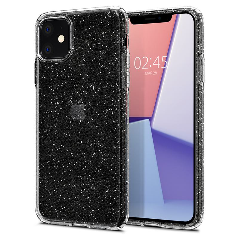 Spigen Liquid Crystal, zaštitna maska za telefon, Glitter - iPhone 11 (076CS27181) - Slika 6