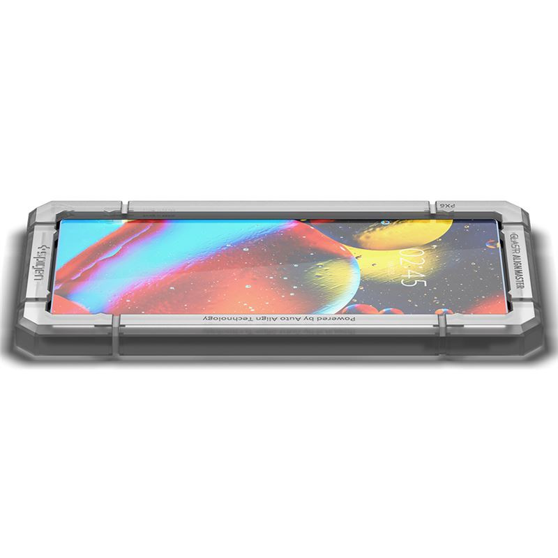 Spigen Glas.tR AlignMaster, zaštitno staklo za ekran telefona, 2 kom + okvir za instalaciju - Pixel 6 (AGL04164) - Slika 8