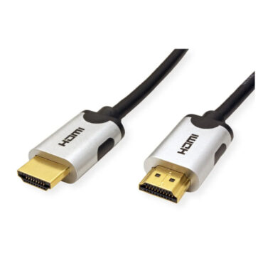 Roline VALUE HDMI 10K Ultra High Speed kabel v2.1, M/M, crni, 1.5m