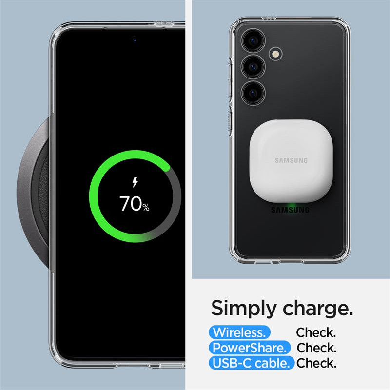 Spigen Ultra Hybrid, matt black zaštitna maska za telefon - Samsung Galaxy S24 + (ACS07330) - Slika 8