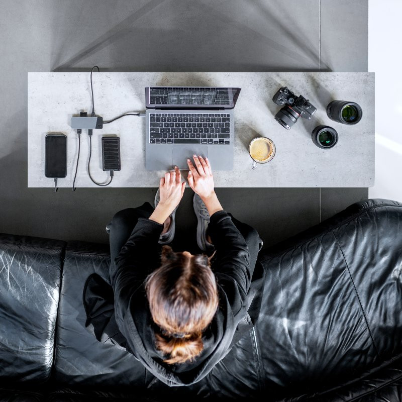 Green Cell HUB adapter 7in1 USB-C (3xUSB-A 3.1 HDMI 4K 60Hz USB-C PD 85W) - za Apple MacBook M1/M2, Lenovo X1, Asus ZenBook, Dell XPS - Slika 16