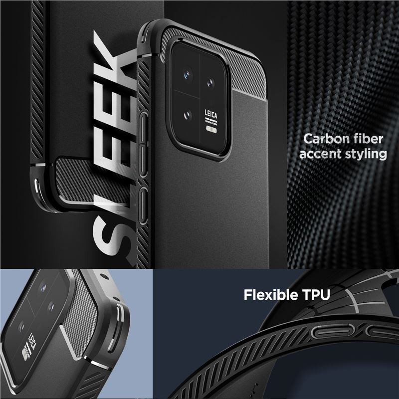 Spigen Rugged Armor, black - Xiaomi 13 - Slika 14