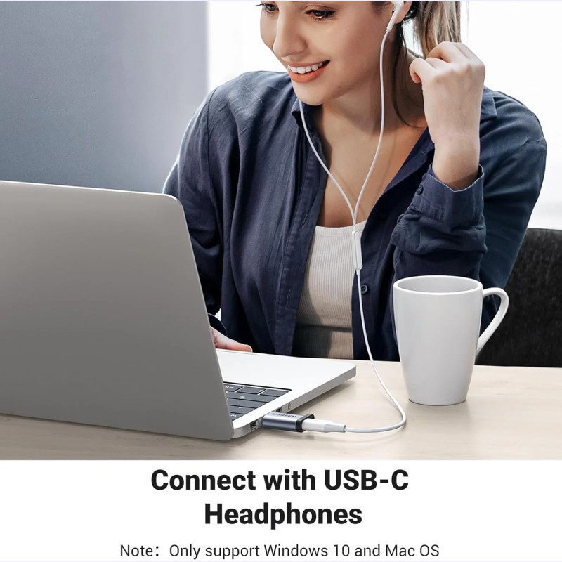 UGREEN adapter USB 3.1 C (Ž) na USB-A 3.0 (M), sivi - Slika 8