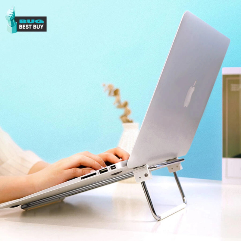 UGREEN podloga za prijenosnike do 17", nosivost do 20kg, sklopiva, podesiva po visini, siva - Slika 16