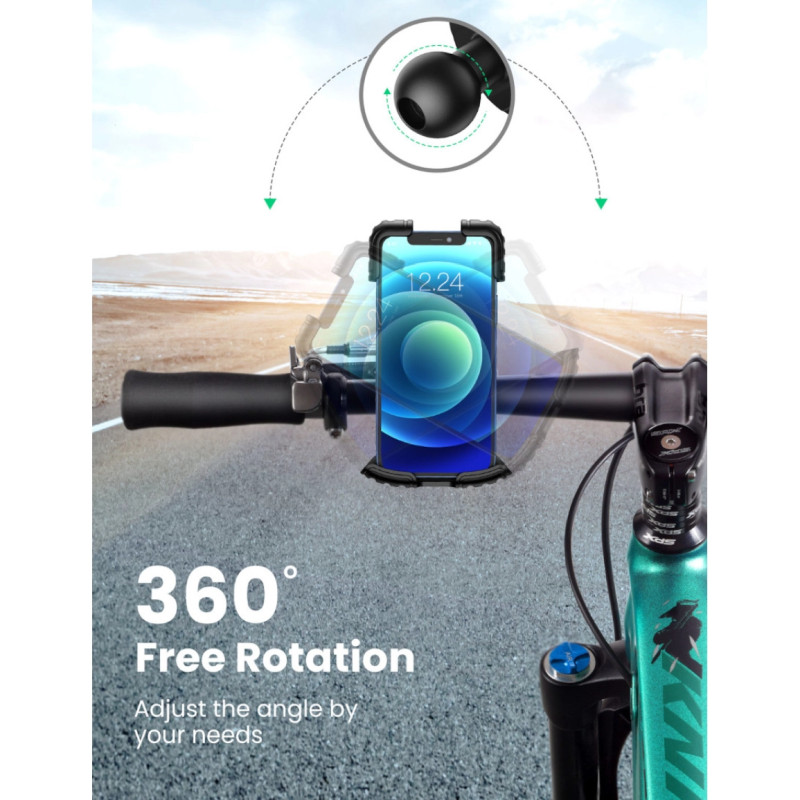 UGREEN držač smartphonea, za bicikl, crni - Slika 6