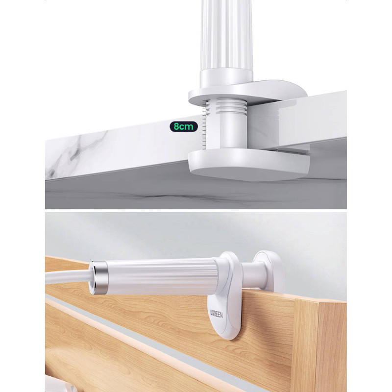 UGREEN držač za smartphone, fleksibilni, bijeli, 90cm - Slika 3