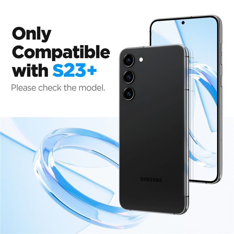 Spigen Glass EZ Fit 2 Pack - Samsung Galaxy S23+ - Slika 4