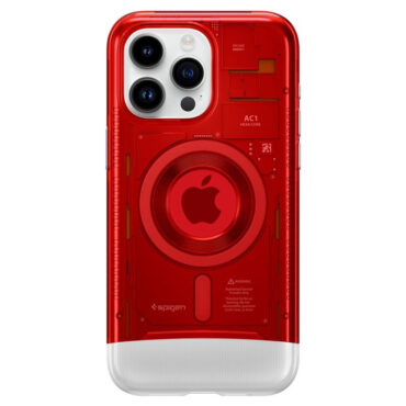 Spigen Classic C1 MagSafe, ruby - iPhone 15 Pro (ACS06744)