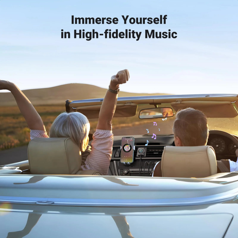 UGREEN bežični Audio receiver, Bluetooth, USB, 3.5mm, crni - Slika 4