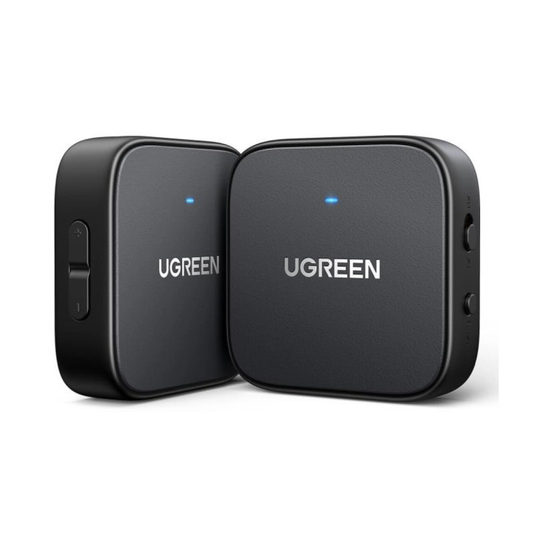 UGREEN Bežični Audio transmiter i receiver, BT 5.2, crni