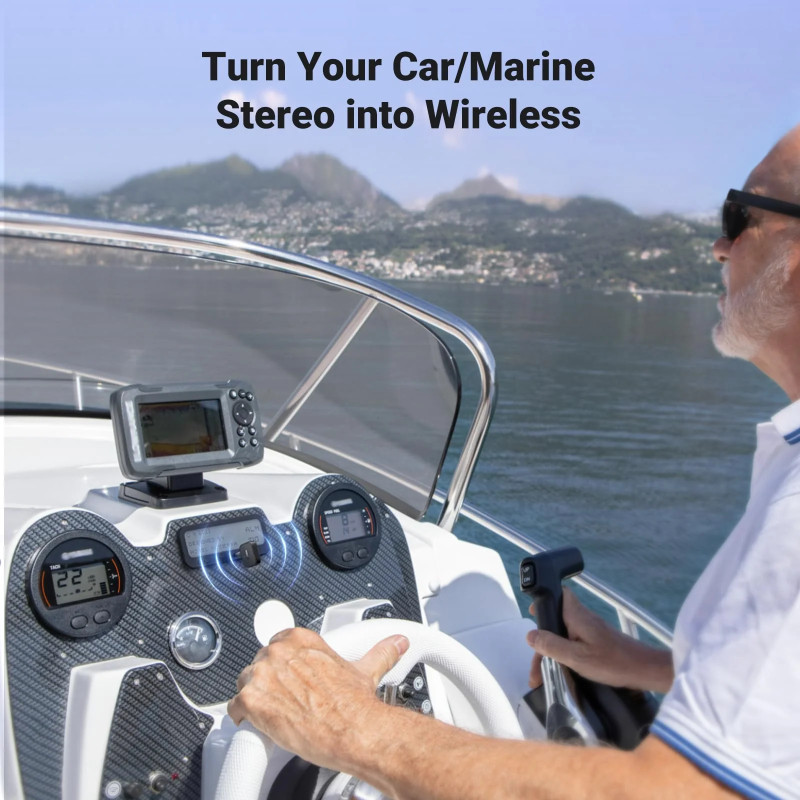 UGREEN Bežični Audio transmiter i receiver, BT 5.2, crni - Slika 8