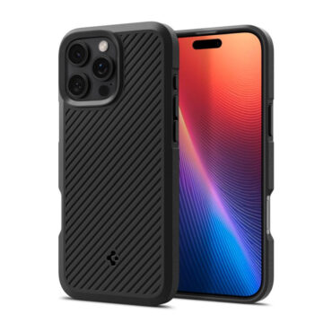 Spigen Core Armor, matte black - iPhone 16 Pro Max (ACS08023)