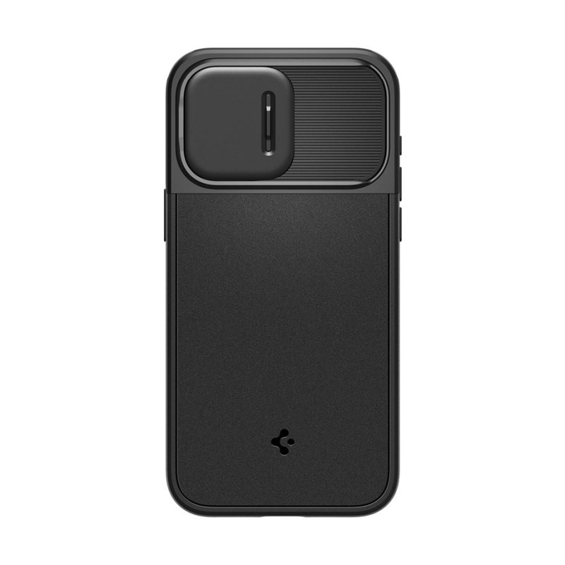 Spigen Optik Armor MagSafe, black - iPhone 15 Pro (ACS07184) - Slika 2