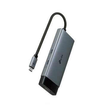 TP-Link 5-portni USB-C HUB 2xUSB-A, 1xUSB-C, 1xUSB-C PD, 1x HDMI 4K 60Hz, crni