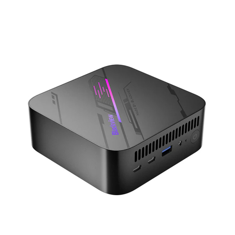 BLACKVIEW MP100 Mini PC, AMD Ryzen 7 5825U, 16GB DDR4, 512GB SSD, AMD Radeon Graphics, Wi-Fi 6, bluetooth 5.2, 1xDP, 1xHDMI, 2xUSB, 1xLAN, Win11Pro - Slika 2