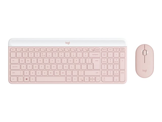 Logitech MK470 Slim Combo - ROSE - (HR)(P), 920-011322