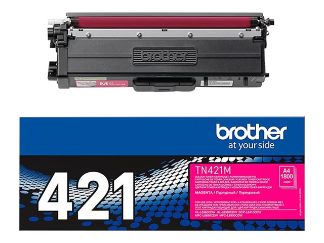 Brother TN421M Toner Cartridge Magenta, TN421M