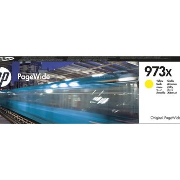 HP 973X HY yellow original cartridge, F6T83AE
