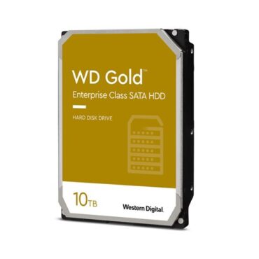 WD Gold 10TB SATA 6Gb/s HDD, WD103KRYZ