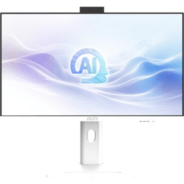 All-In-One MSI Modern AM273QP AI 1UMG U7 / 32GB / 1TB SSD / 27" WQHD / Windows 11 Pro / white - adjustable stand