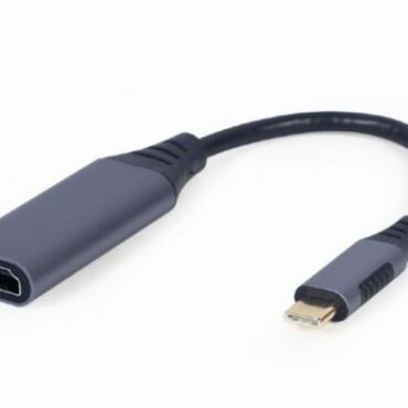 Gembird USB Type-C to HDMI display adapter, space grey