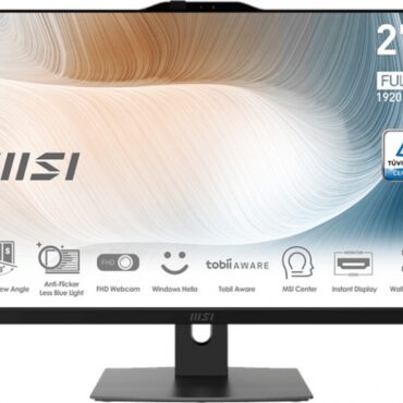All-in-one MSI Modern AM272P 12M-1099XEU i5 / 8GB / 500GB SSD / 27" FHD / Windows 11 Home/ black