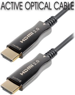Transmedia Active Optical HDMI 2.0 cable, 10m