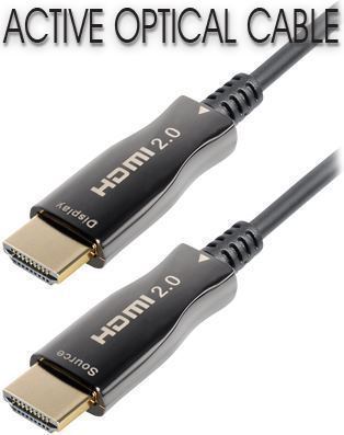 Transmedia Active Optical HDMI 2.0 cable, 30m