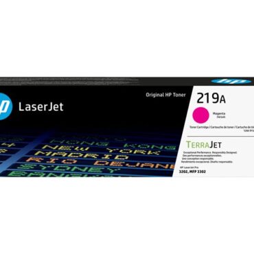 HP 219A Magenta Org LJ Toner Cartridge, W2193A