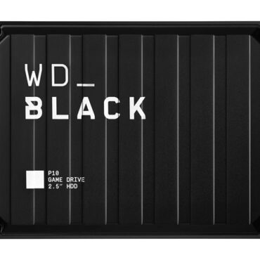 WD BLACK P10 GAME DRIVE 6TB BLACK USB, WDBZ7D0060BBK-WESN