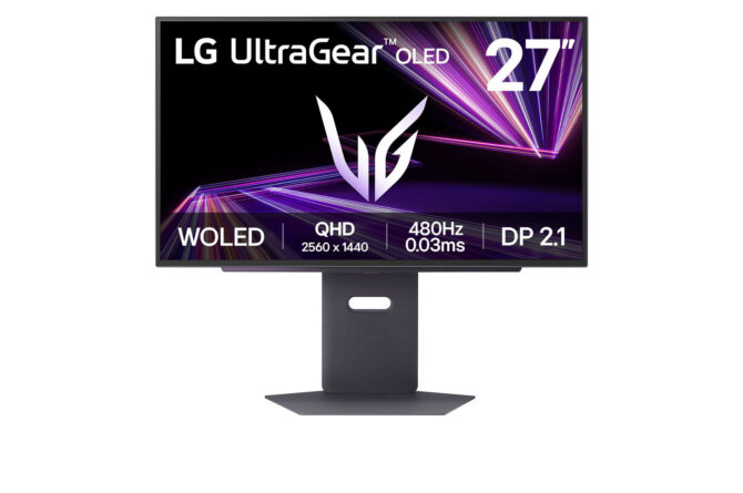 Monitor LG 27GX790A, WOLED, QHD, 2xHDMI, DP, 480Hz, HAS