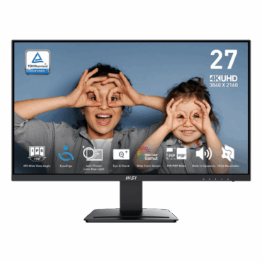 Monitor MSI PRO MP273U / 27" / UHD / IPS / 60Hz / 4ms (GtG) / black