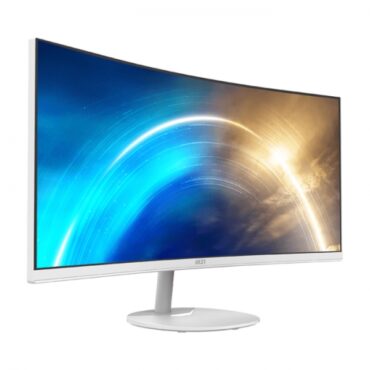 Monitor MSI PRO MP341CQW 34" / UWQHD / VA / 100Hz / 1ms (MPRT) / curved / white