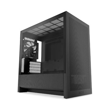 NZXT H3 Flow 2025, crno, bez napajanja, mATX