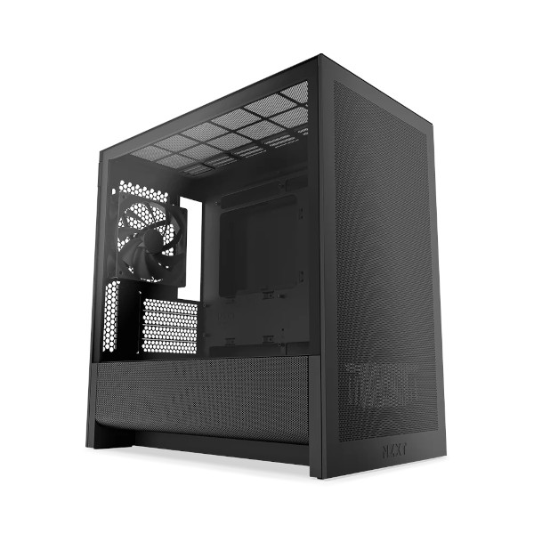 NZXT H3 Flow 2025, crno, bez napajanja, mATX