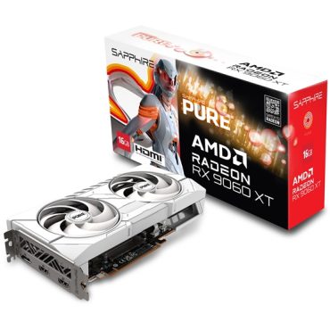 Sapphire Pure RX 9060XT Gaming OC, 16GB GDDR6
