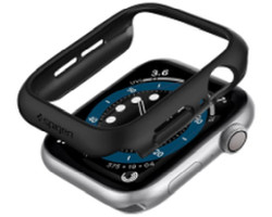 Spigen Thin Fit, zaštitna maska za Apple pametni sat, crna - Apple Watch SE 2022/6/SE/5/4 (44mm) - Slika 6