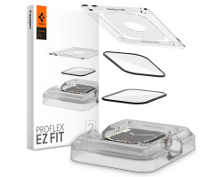 Spigen ProFlex EZ Fit, zaštitno staklo za Apple pametni sat, 2 kom + okvir za poravnanje - Apple Watch 9/8/7 41mm (AFL04052) - Slika 6