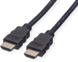 Roline VALUE Ultra HD 8K HDMI v2.1 kabel sa mrežom, M/M, crni, 10m - Slika 2